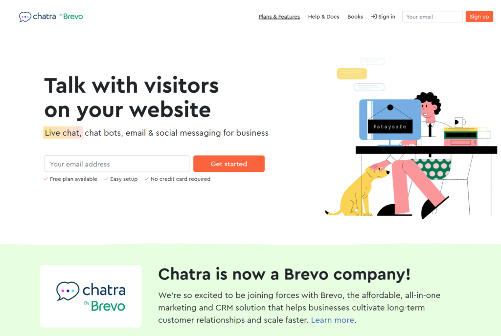 Chatra Live Chat + ChatBot
