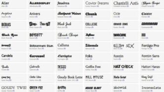 Aesthetic Fonts 10 Pretty Picks to Make Your Text Pop
