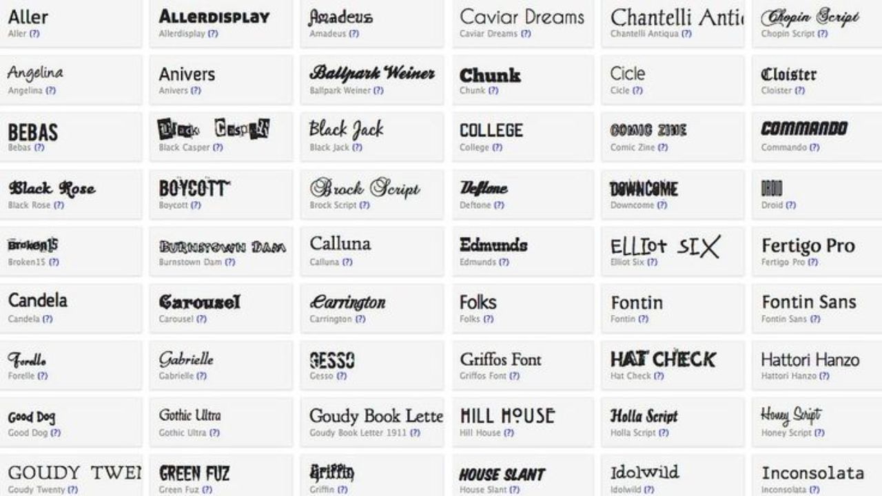 Aesthetic Fonts 10 Pretty Picks to Make Your Text Pop