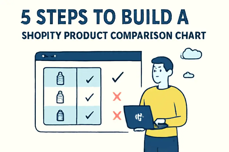 5 Steps to Build a Shopify Product Comparison Chart