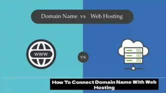 how to connect domain name with web hosting