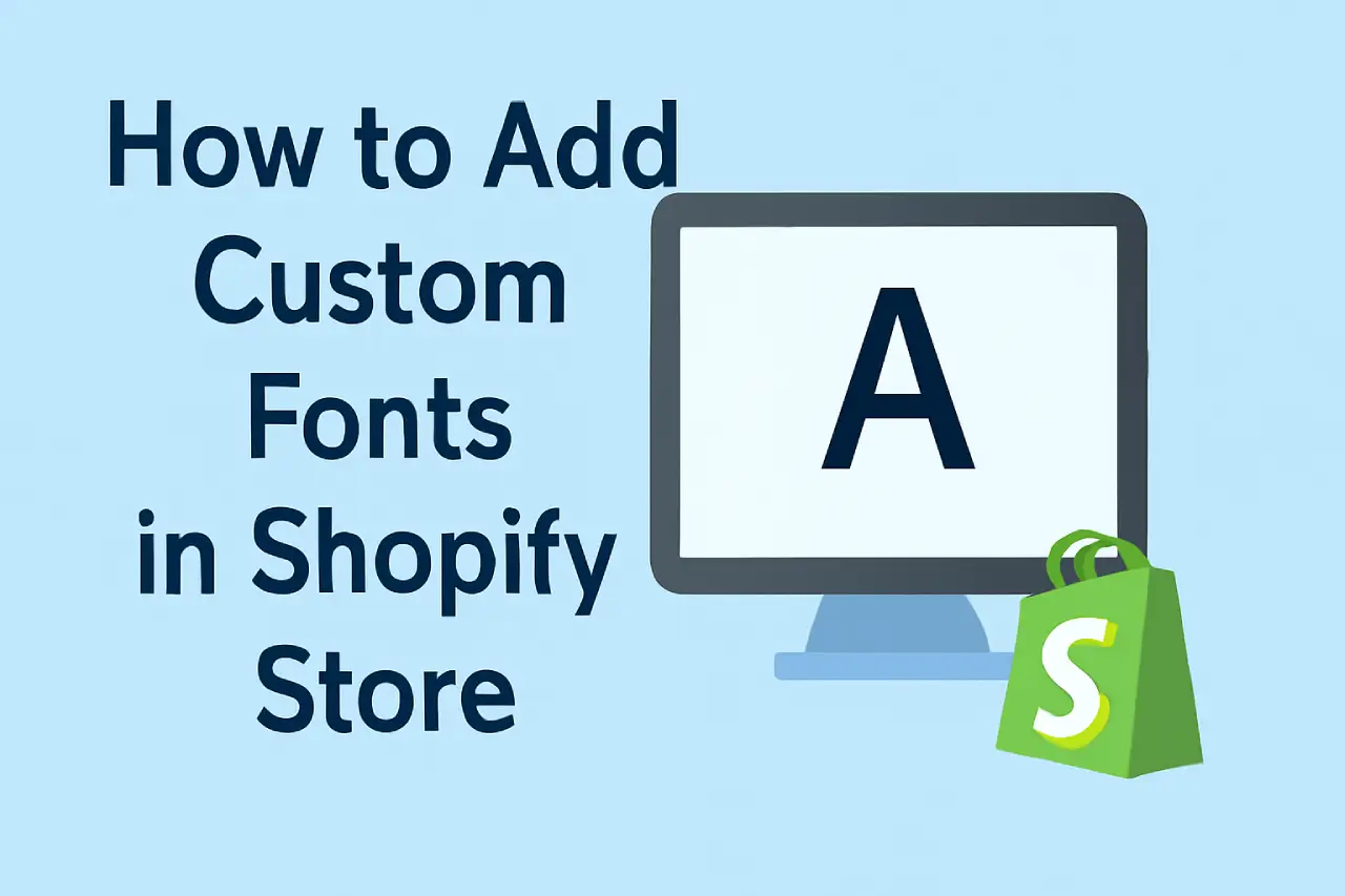 How to Add Custom Fonts in Shopify Store